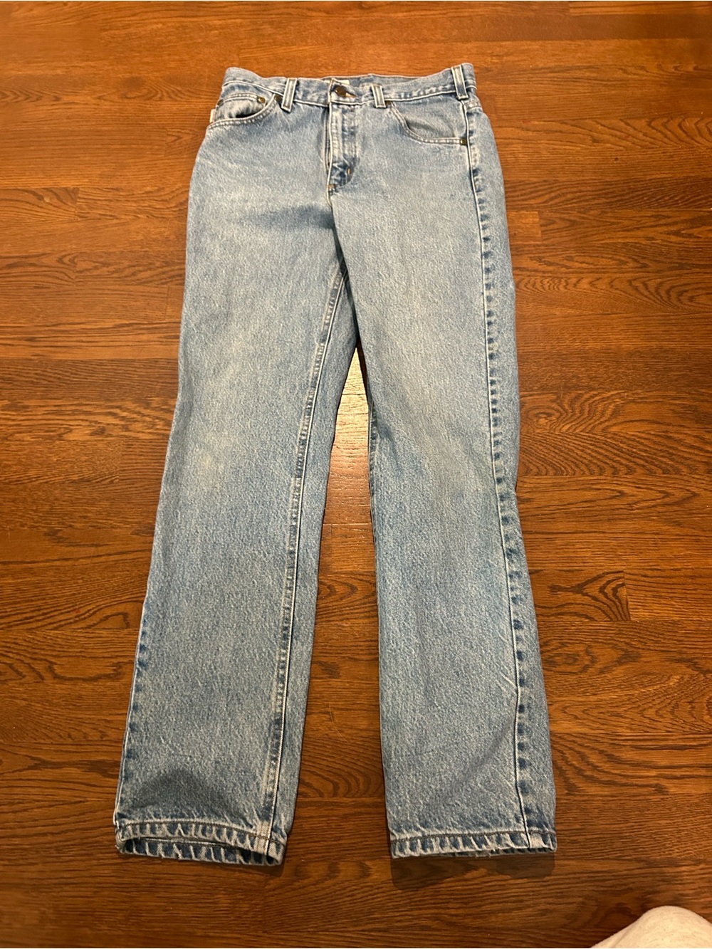 Carhartt WIP Light Blue Straight-Leg Women's Jeans